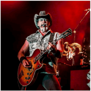 Philpot's photo of Ted Nugent.